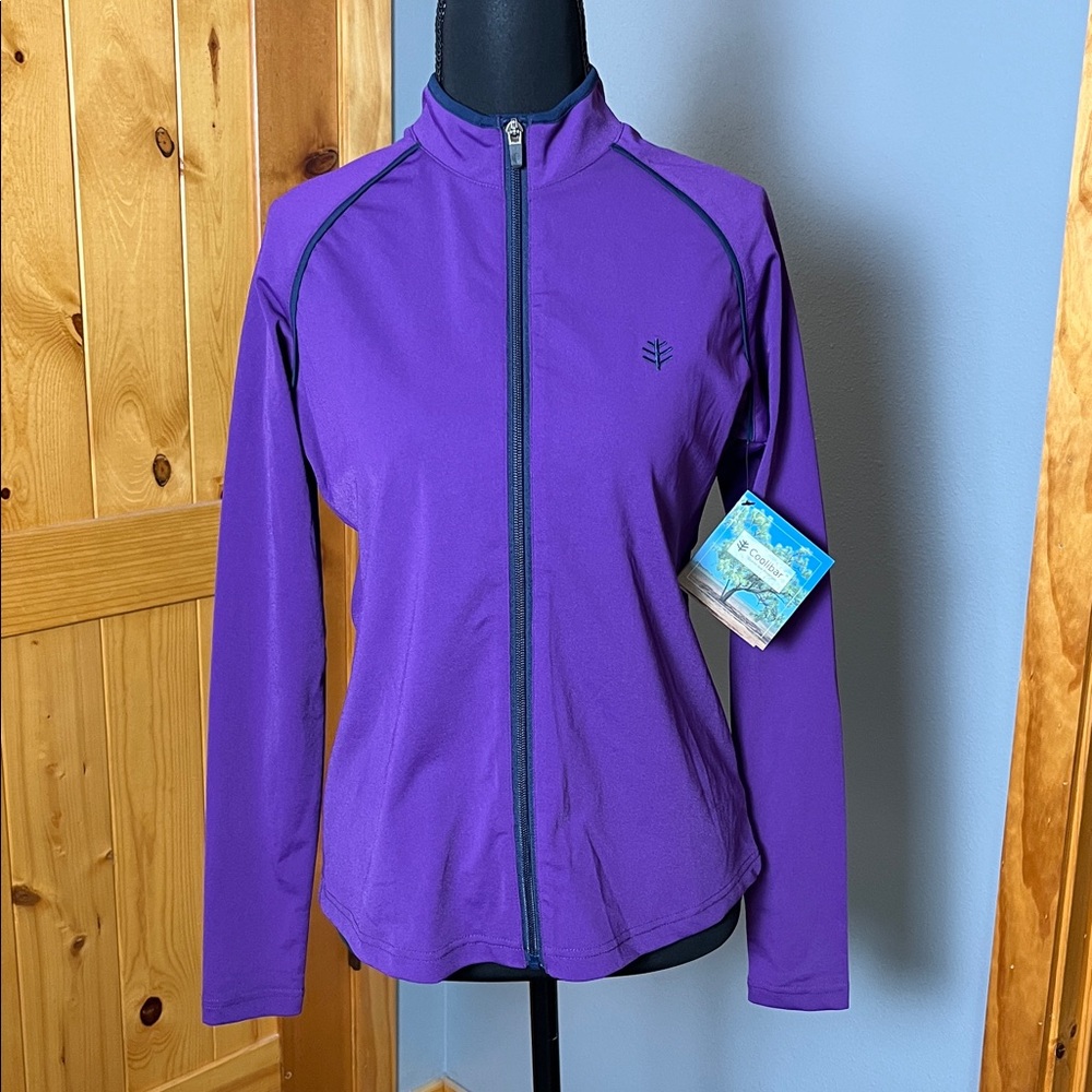 Coolibar Women's Vibrant Purple Water Jacket